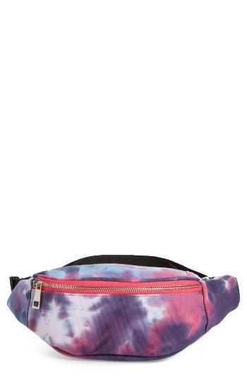 Street Level Faux Leather Belt Bag - Pink
