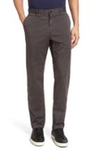 Men's Theory Brewer Slim Fit Cotton Sateen Chinos - Grey