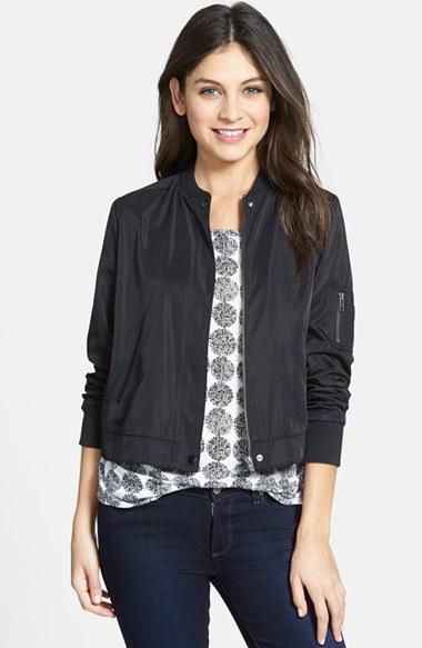 Women's Halogen 'flight' Bomber Jacket