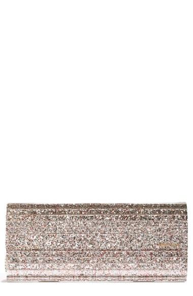 Jimmy Choo Sweetie Speckled Glitter Clutch -