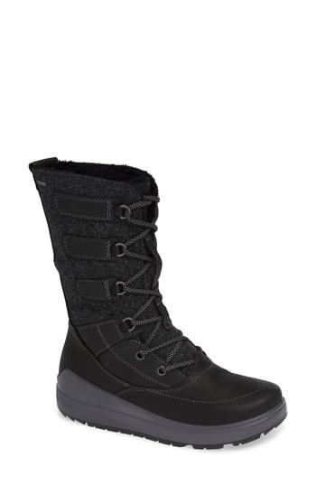 Women's Ecco Noyce Waterproof Boot -7.5us / 38eu - Black