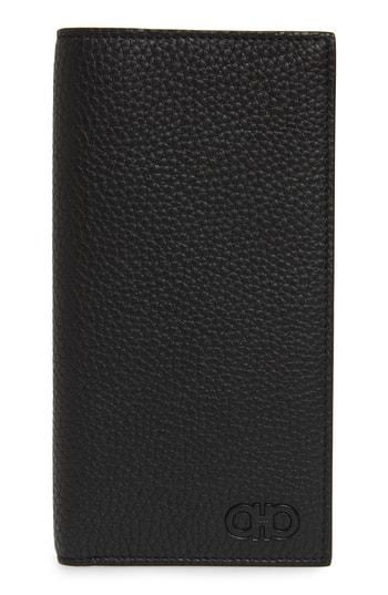 Men's Salvatore Ferragamo Firenze Chest Pocket Wallet - Black