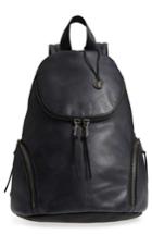 Men's John Varvatos Collection Brooklyn Suede Backpack - Blue