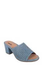 Women's Earth Ibiza Perforated Sandal .5 M - Blue