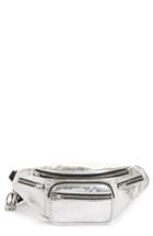 Alexander Wang Attica Faux Leather Belt Bag - Metallic