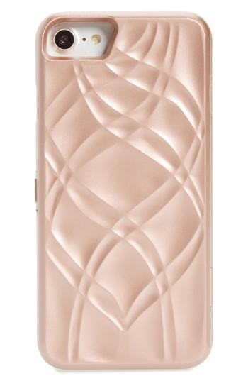 Velvet Caviar Rose Gold Iphone 7 Mirror Folio Case - Metallic