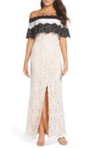 Women's Harlyn Off The Shoulder Lace Gown - Ivory