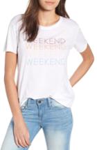 Women's Bp. Weekend Graphic Tee, Size - White