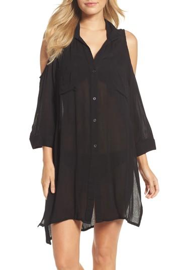 Women's Elan Cold-shoulder Cover-up