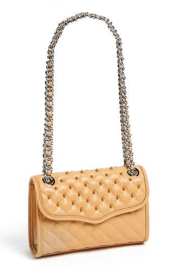 Rebecca Minkoff 'affair - Mini' Quilted Convertible Crossbody Bag Nude
