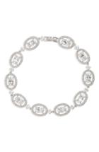 Women's Nadri Crystal Halo Bracelet