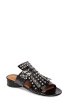 Women's Robert Clergerie Figlouc Studded Sandal .5us / 36eu - Black