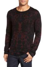 Men's Boss Sorach Print Slim Fit Sweater - Red