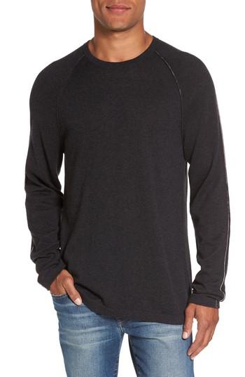 Men's James Perse Raglan Sweater (m) - Blue
