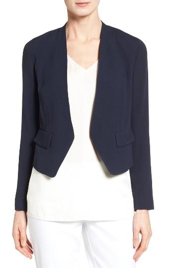 Women's Classiques Entier Open Front Crepe Jacket