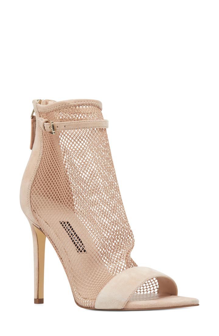 Women's Nine West Gotbank Mesh Bootie M - Beige