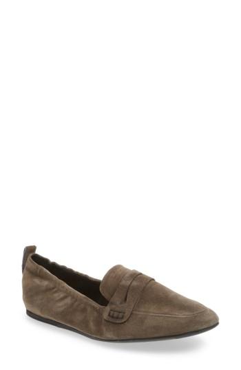 Women's Charles David Milly Elastic Loafer Flat Eu - Grey