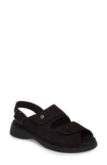 Women's Wolky Nimes Sandal -7.5us / 38eu - Black