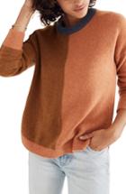 Women's Madewell Westlake Colorblock Pullover, Size - Beige