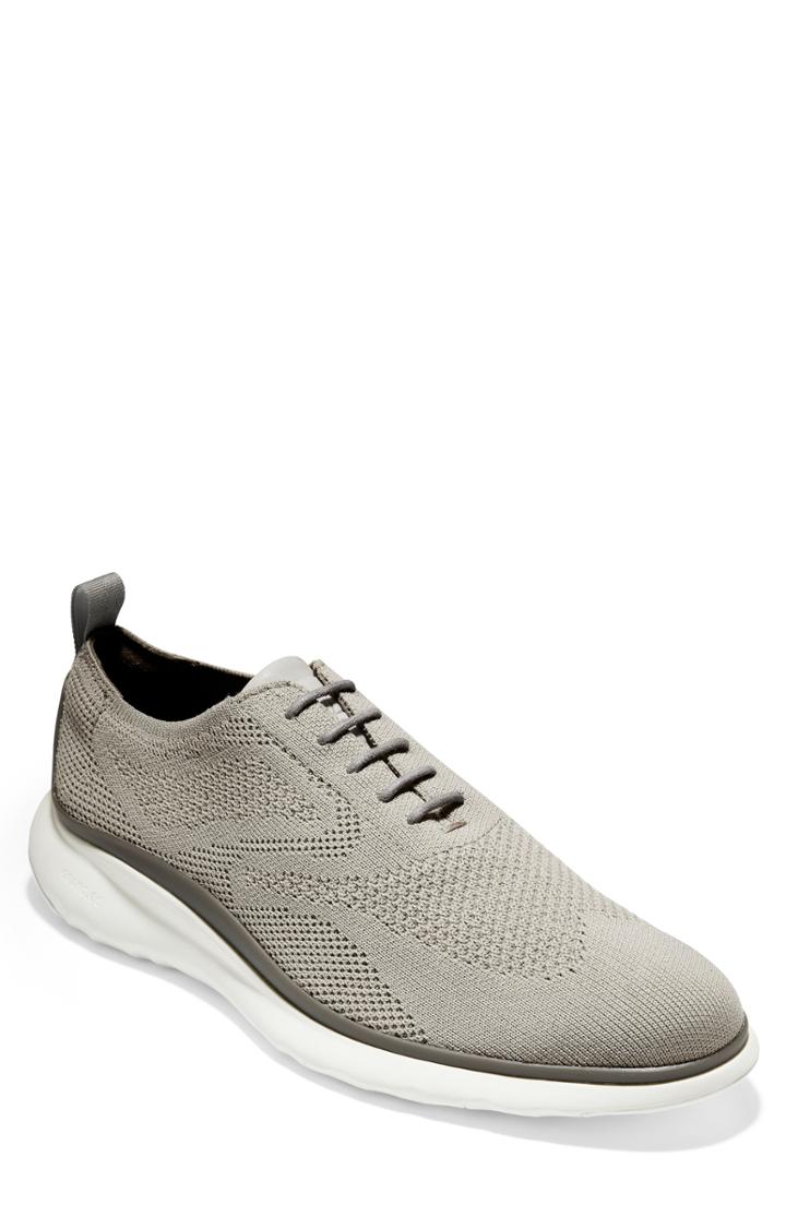 Men's Cole Haan 3.zer?grand Stitchlite Wingtip Sneaker .5 M - Grey