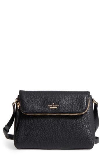 Kate Spade New York Carter Street - Berrin Leather Crossbody Bag - Black