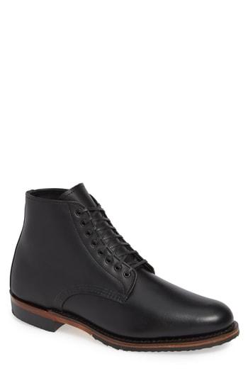 Men's Red Wing Williston Plain Toe Boot M - Black