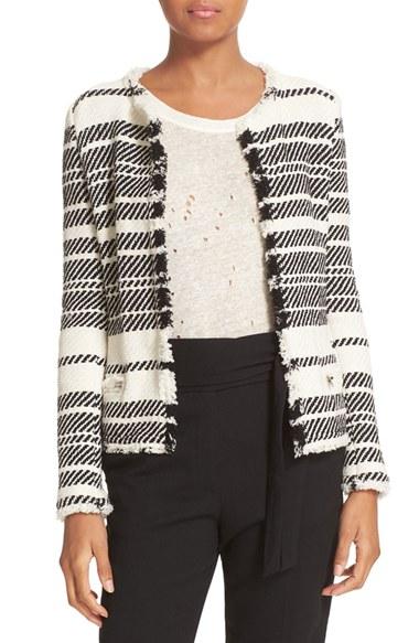 Women's Iro Frayed Edge Knit Jacket