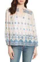 Women's Joie Sendoa Print Silk Blouse