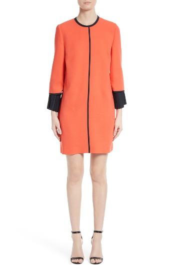 Women's Victoria, Victoria Beckham Wool Shift Dress