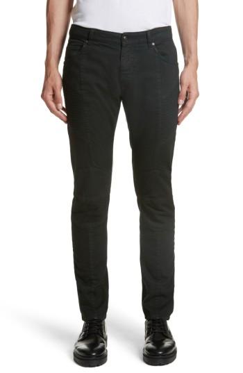 Men's Pierre Balmain Moto Jeans