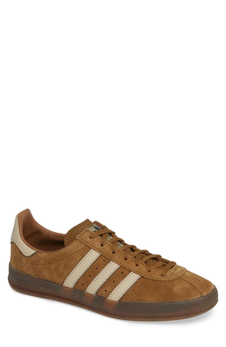Men's Adidas Mallison Spzl Low Top Sneaker .5 M - Brown