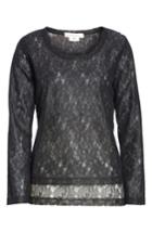Women's Comme Des Garcons Long Sleeve Lace Top