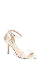 Women's Nina 'venetia' Ankle Strap Sandal M - Ivory