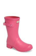 Women's Hunter Original Tour Short Packable Rain Boot M - Pink