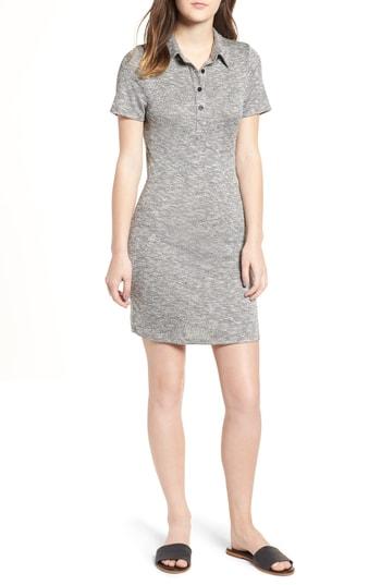 Women's Love, Fire Polo Dress - Grey