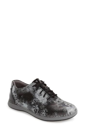 Women's Alegria Essence Lace-up Leather Oxford -5.5us / 35eu - Grey