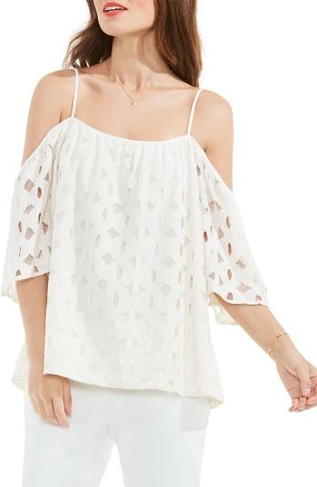 Women's Vince Camuto Off The Shoulder Lace Top