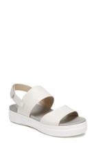 Women's Dr. Scholl's Scout Platform Sandal M - White