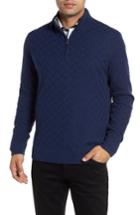 Men's Robert Graham Rowley Classic Fit Quarter Zip Sweater - Blue