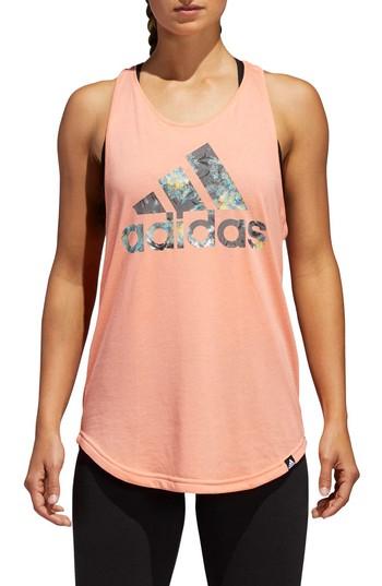 Women's Adidas Festival Flora Tank - Pink