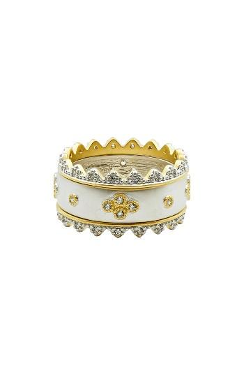 Women's Freida Rothman Set Of Three Stacking Rings