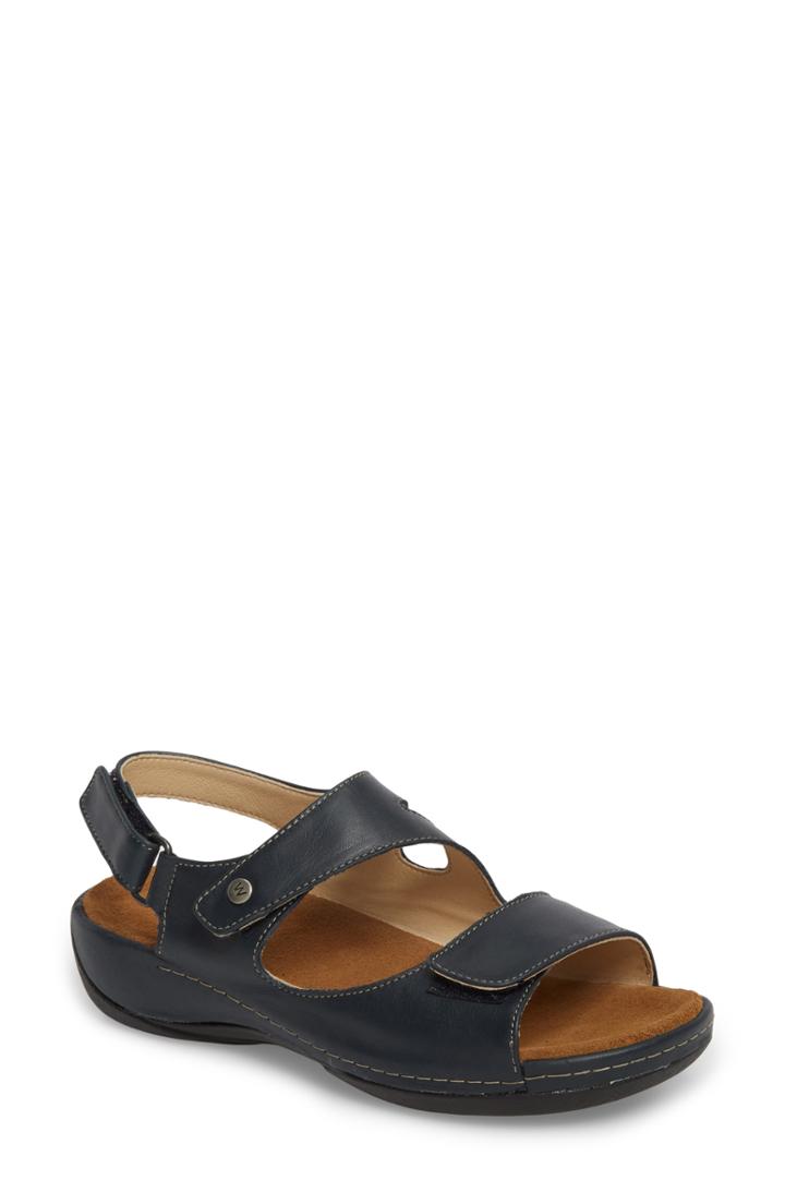 Women's Wolky Liana Sandal .5-6us / 36eu - Blue