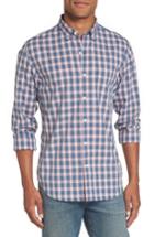 Men's Bonobos Summerweight Slim Fit Check Sport Shirt - Pink