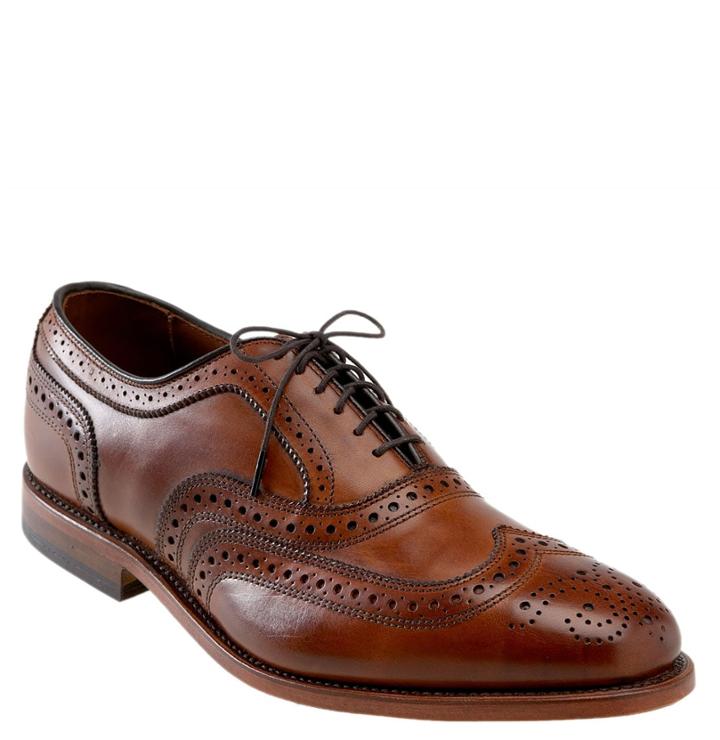 Men's Allen Edmonds 'mcallister' Wingtip B - Brown