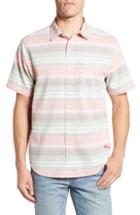 Men's Tommy Bahama Somara Stripe Sport Shirt, Size - Red