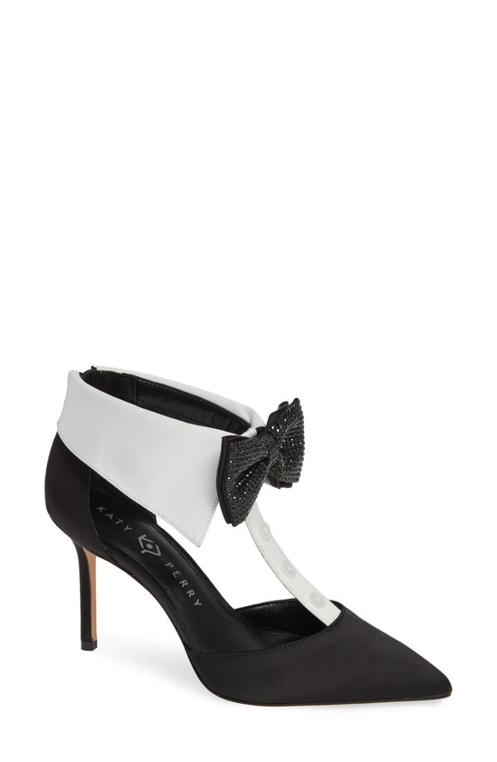 Women's Katy Perry Adella Tuxedo Pump M - Black