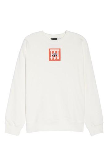 Women's Adidas X Alexander Wang Graphite Sweatshirt - Ivory
