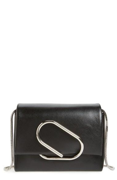 3.1 Phillip Lim Micro Alix Leather Crossbody Bag - Black