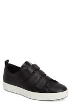 Men's Ecco Soft 8 Strap Sneaker -11.5us / 45eu - Black