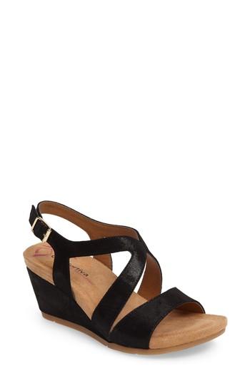 Women's Comfortiva Vandy Sandal W - Black